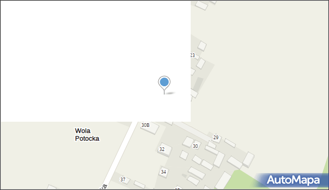 Wola Potocka, Wola Potocka, 28, mapa Wola Potocka