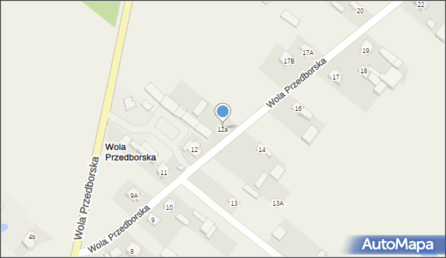 Wola Przedborska, Wola Przedborska, 12a, mapa Wola Przedborska