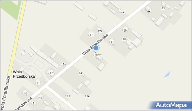 Wola Przedborska, Wola Przedborska, 16, mapa Wola Przedborska
