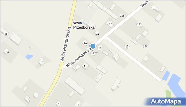 Wola Przedborska, Wola Przedborska, 9, mapa Wola Przedborska