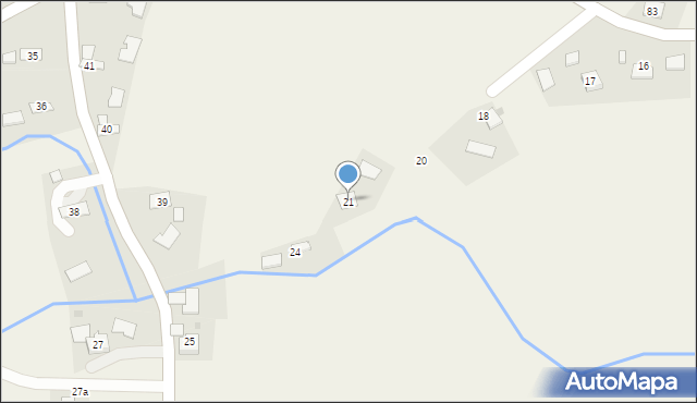 Wola Przemykowska, Wola Przemykowska, 21, mapa Wola Przemykowska