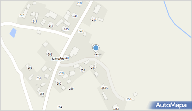 Wola Przemykowska, Wola Przemykowska, 251, mapa Wola Przemykowska