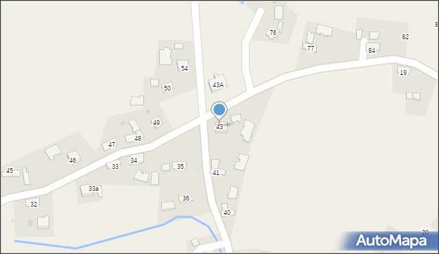 Wola Przemykowska, Wola Przemykowska, 43, mapa Wola Przemykowska