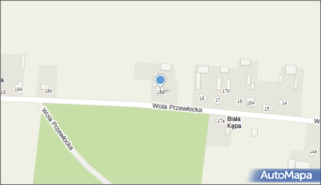 Wola Przewłocka, Wola Przewłocka, 18a, mapa Wola Przewłocka