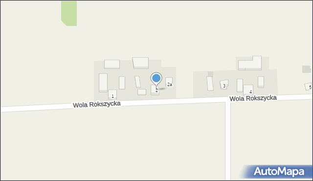 Wola Rokszycka, Wola Rokszycka, 2, mapa Wola Rokszycka