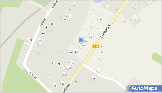 Wola Rudzka, Wola Rudzka, 1, mapa Wola Rudzka