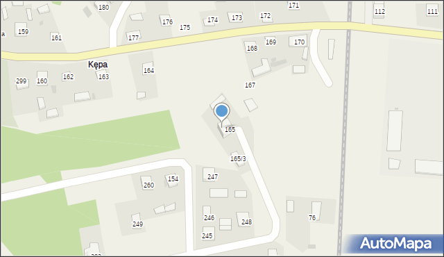 Wola Rzeczycka, Wola Rzeczycka, 165/2, mapa Wola Rzeczycka