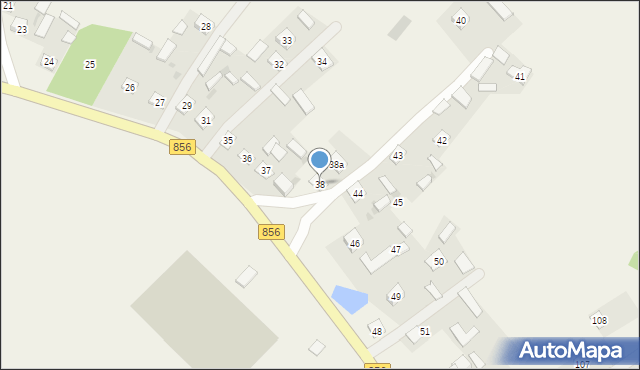 Wola Rzeczycka, Wola Rzeczycka, 38, mapa Wola Rzeczycka