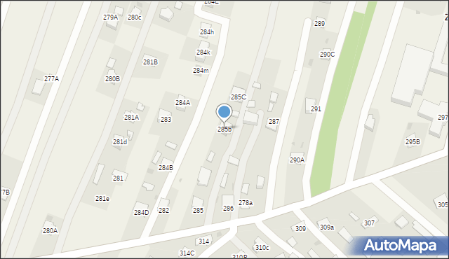 Wola Rzędzińska, Wola Rzędzińska, 285b, mapa Wola Rzędzińska