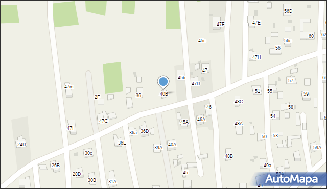 Wola Rzędzińska, Wola Rzędzińska, 40B, mapa Wola Rzędzińska