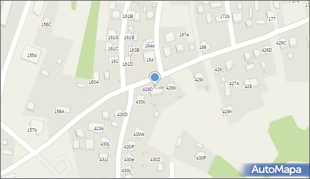 Wola Rzędzińska, Wola Rzędzińska, 429c, mapa Wola Rzędzińska