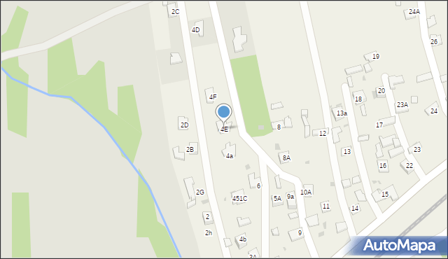 Wola Rzędzińska, Wola Rzędzińska, 4E, mapa Wola Rzędzińska