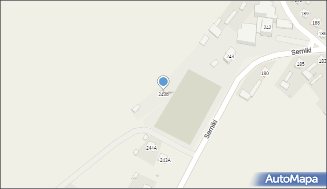 Wola Sernicka, Wola Sernicka, 243b, mapa Wola Sernicka