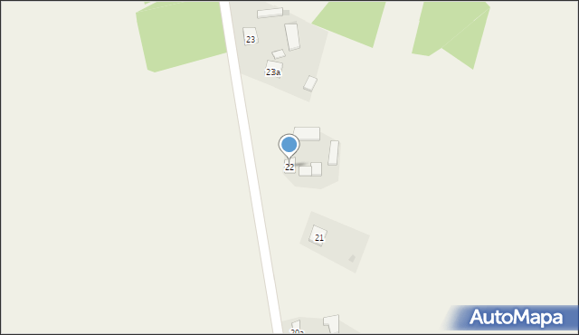 Wola Stryjewska, Wola Stryjewska, 22, mapa Wola Stryjewska