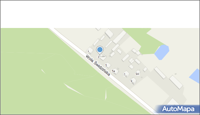 Wola Świdzińska, Wola Świdzińska, 3a, mapa Wola Świdzińska