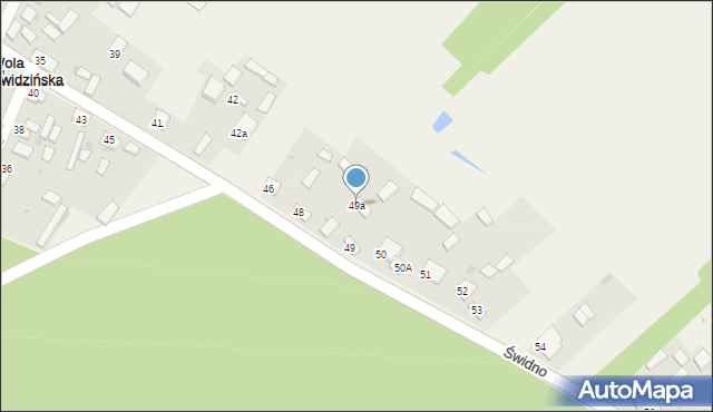 Wola Świdzińska, Wola Świdzińska, 49a, mapa Wola Świdzińska