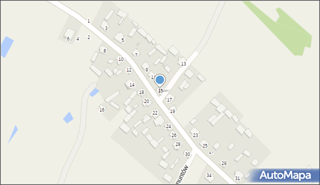 Wola Szkucka, Wola Szkucka, 13, mapa Wola Szkucka