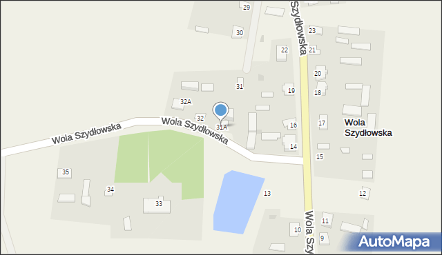 Wola Szydłowska, Wola Szydłowska, 31A, mapa Wola Szydłowska