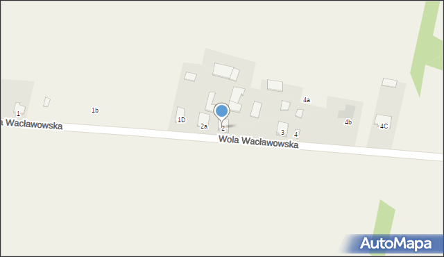 Wola Wacławowska, Wola Wacławowska, 2, mapa Wola Wacławowska