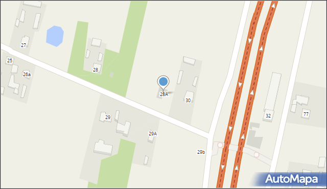 Wola Wacławowska, Wola Wacławowska, 28A, mapa Wola Wacławowska