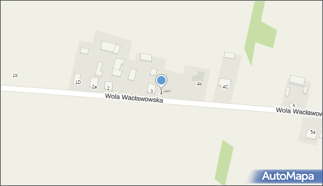 Wola Wacławowska, Wola Wacławowska, 4, mapa Wola Wacławowska