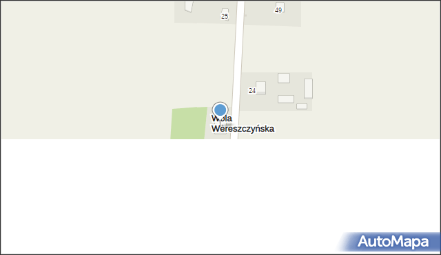 Wola Wereszczyńska, Wola Wereszczyńska, 23, mapa Wola Wereszczyńska