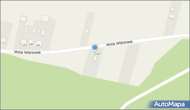 Wola Wiśniowa, Wola Wiśniowa, 18, mapa Wola Wiśniowa