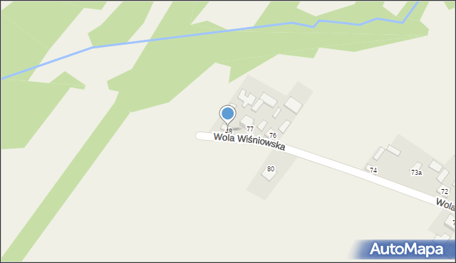 Wola Wiśniowska, Wola Wiśniowska, 48, mapa Wola Wiśniowska
