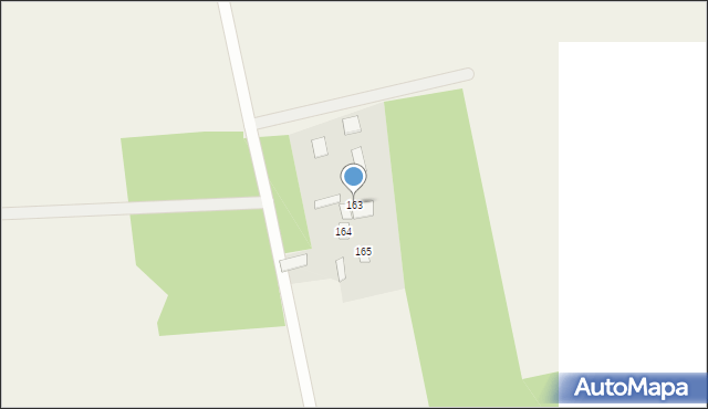 Wola Wodyńska, Wola Wodyńska, 163, mapa Wola Wodyńska