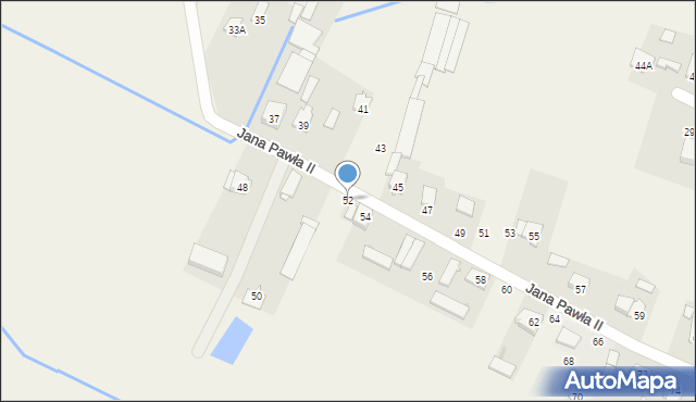 Wola Worowska, Wola Worowska, 52, mapa Wola Worowska