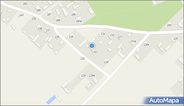 Wola Zarczycka, Wola Zarczycka, 233, mapa Wola Zarczycka