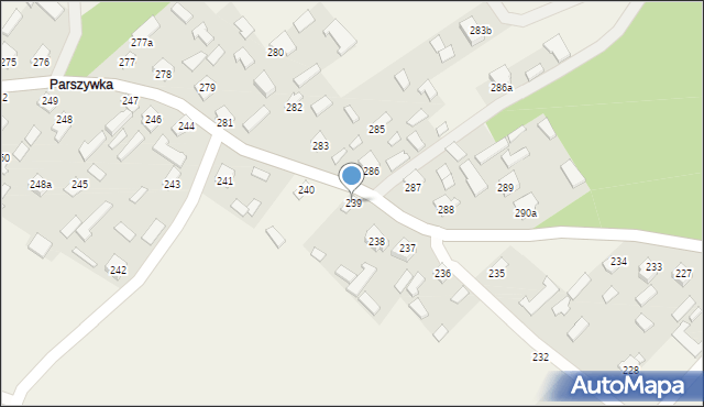Wola Zarczycka, Wola Zarczycka, 239, mapa Wola Zarczycka