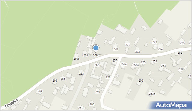 Wola Zarczycka, Wola Zarczycka, 269c, mapa Wola Zarczycka
