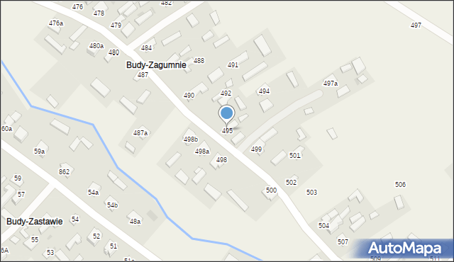 Wola Zarczycka, Wola Zarczycka, 495, mapa Wola Zarczycka