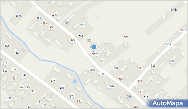 Wola Zarczycka, Wola Zarczycka, 504, mapa Wola Zarczycka