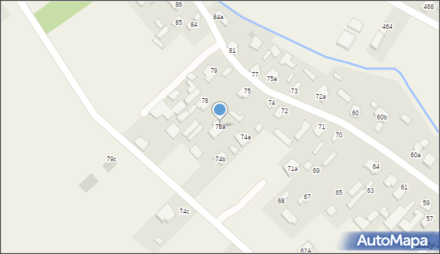 Wola Zarczycka, Wola Zarczycka, 78a, mapa Wola Zarczycka