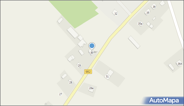 Wola Zdakowska, Wola Zdakowska, 30, mapa Wola Zdakowska