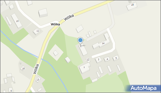 Wola Żółkiewska, Wola Żółkiewska, 2, mapa Wola Żółkiewska