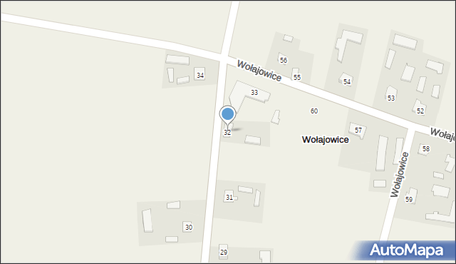 Wołajowice, Wołajowice, 32, mapa Wołajowice