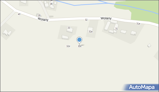 Wolany, Wolany, 32c, mapa Wolany