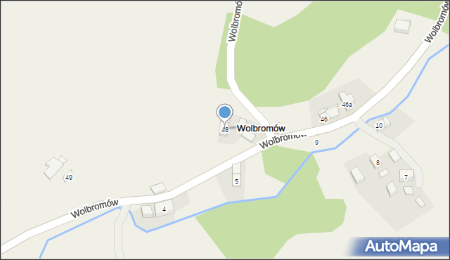 Wolbromów, Wolbromów, 48, mapa Wolbromów