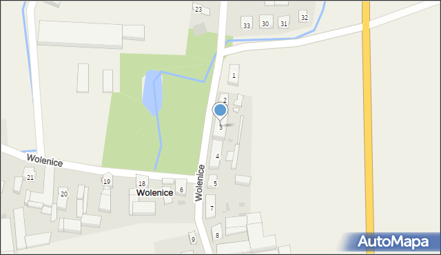 Wolenice, Wolenice, 3, mapa Wolenice