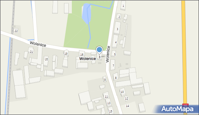 Wolenice, Wolenice, 6, mapa Wolenice