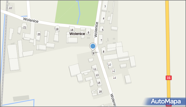 Wolenice, Wolenice, 9, mapa Wolenice