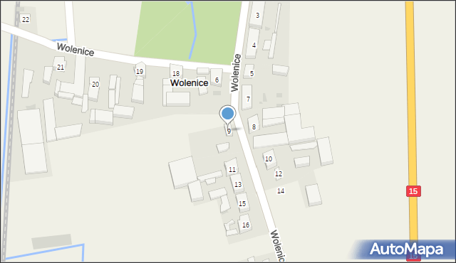 Wolenice, Wolenice, 9, mapa Wolenice