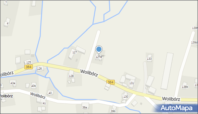 Wolibórz, Wolibórz, 127a, mapa Wolibórz