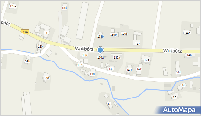 Wolibórz, Wolibórz, 136a, mapa Wolibórz