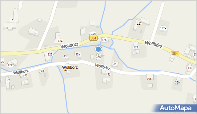 Wolibórz, Wolibórz, 40b, mapa Wolibórz