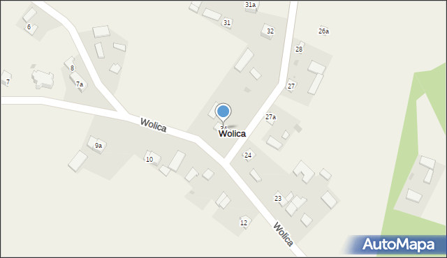 Wolica, Wolica, 34, mapa Wolica