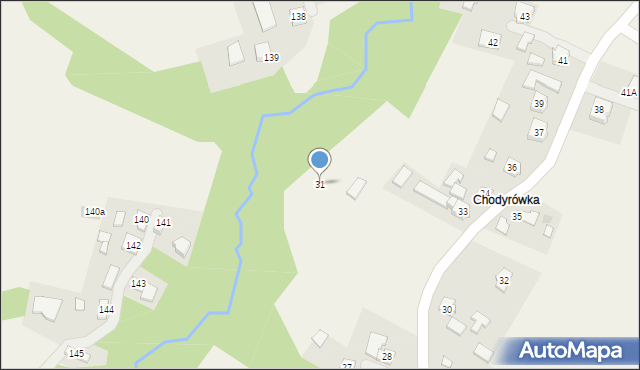 Woliczka, Woliczka, 31, mapa Woliczka